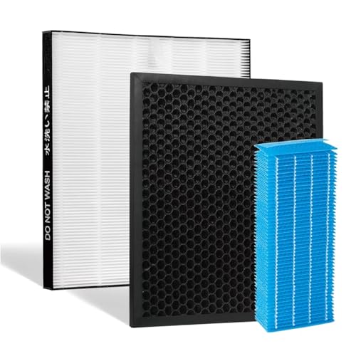 FETION 空気清浄機交換フィルター 集じんフィルター FZ-G30HF 加湿フィルター FZ-G30MF 活性炭フィルター FZ-H30DF/FZ-G30DFセットkc-30t5フィルタkc-30t6 kc-30t7フィルタの交換